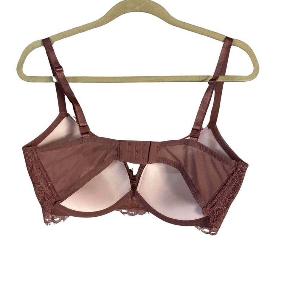 Victoria's‎ Secret Women's Bra Sz 36DD Pink Mauve Lace - Picture 3 of 5